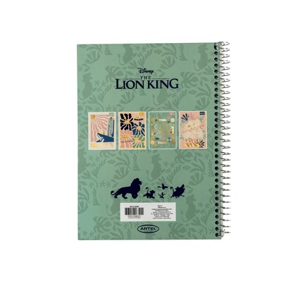 Cuaderno Especial Artel 150 Hojas Rey León Safari