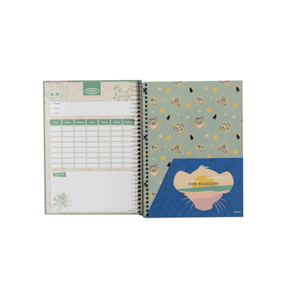 Cuaderno Especial Artel 150 Hojas Rey León Safari
