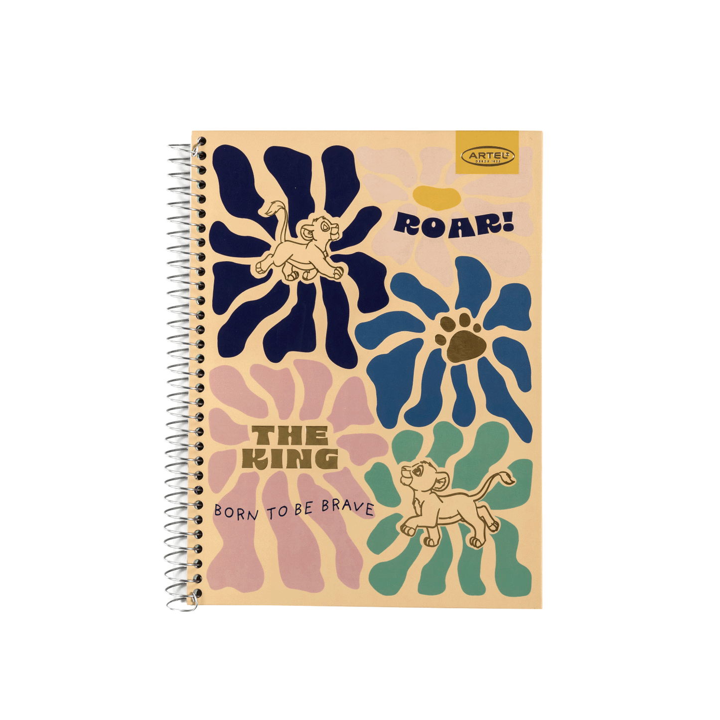Cuaderno Especial Artel 150 Hojas Rey León Safari