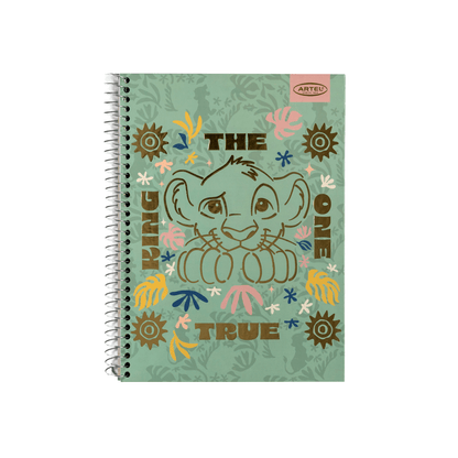 Cuaderno Especial Artel 150 Hojas Rey León Safari