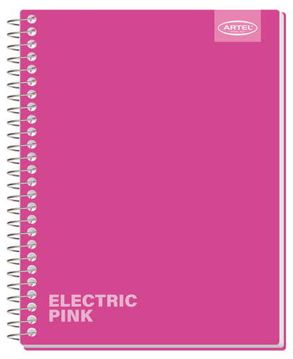 Cuaderno Especial Artel 120 Hojas 7 Mm Flúor