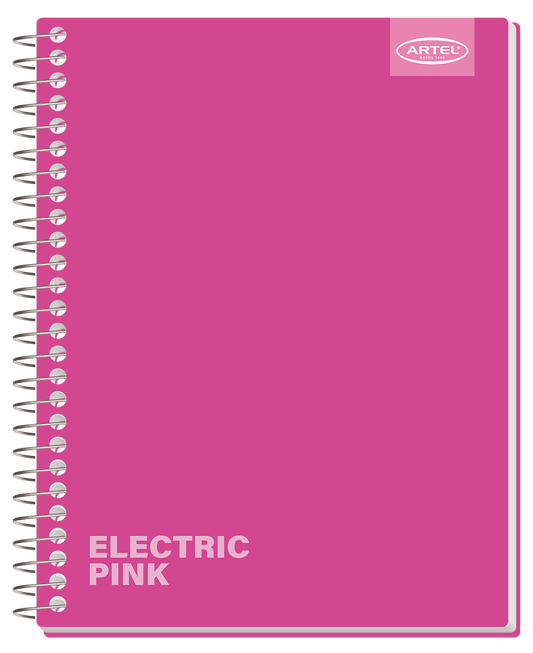 Cuaderno Especial Artel 120 Hojas 7 Mm Flúor