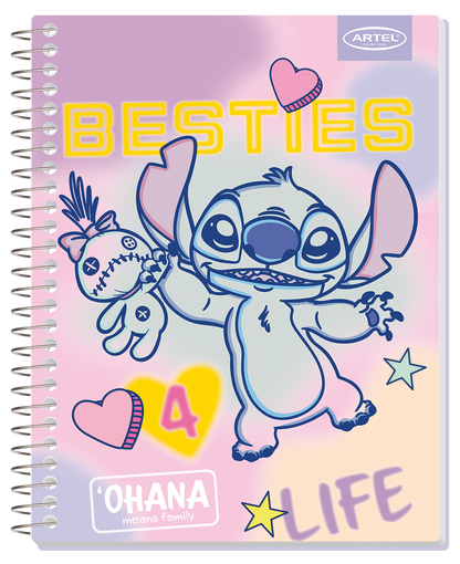 Cuaderno Especial Artel 120 Hojas 7Mm Stitch