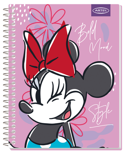 Cuaderno Especial Artel 120 Hojas 7Mm Minnie