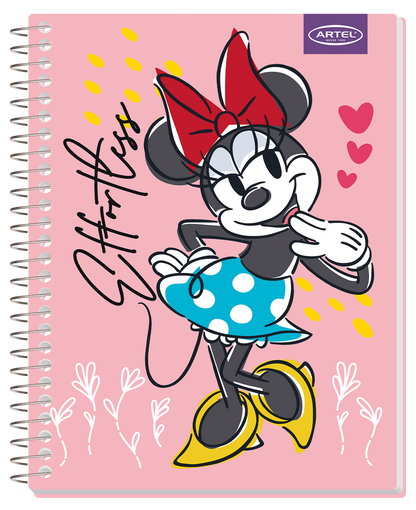 Cuaderno Especial Artel 120 Hojas 7Mm Minnie