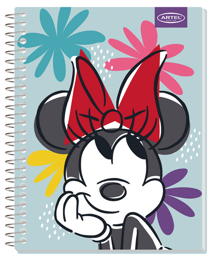 Cuaderno Especial Artel 120 Hojas 7Mm Minnie