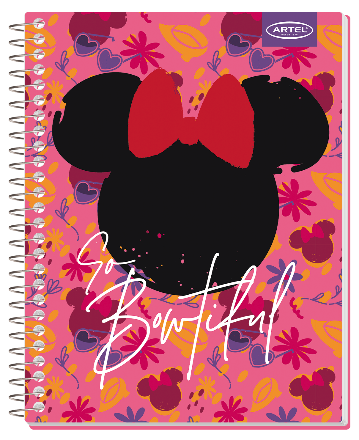Cuaderno Especial Artel 120 Hojas 7Mm Minnie
