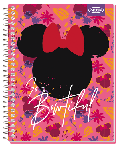 Cuaderno Especial Artel 120 Hojas 7Mm Minnie