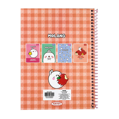 Cuaderno Especial Artel 120 Hojas 7 Mm Molang