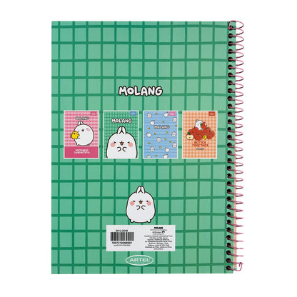 Cuaderno Especial Artel 120 Hojas 7 Mm Molang