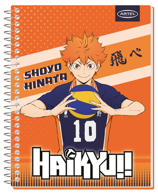 Cuaderno Especial Artel 120 Hojas Haikyuu