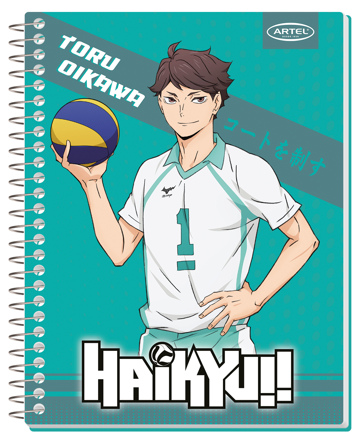 Cuaderno Especial Artel 120 Hojas Haikyuu