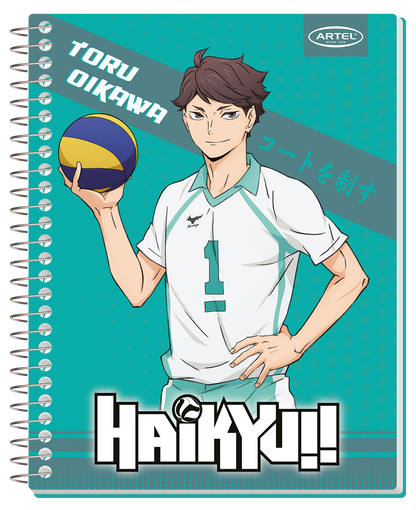 Cuaderno Especial Artel 120 Hojas Haikyuu
