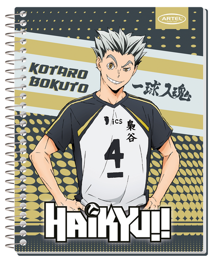 Cuaderno Especial Artel 120 Hojas Haikyuu