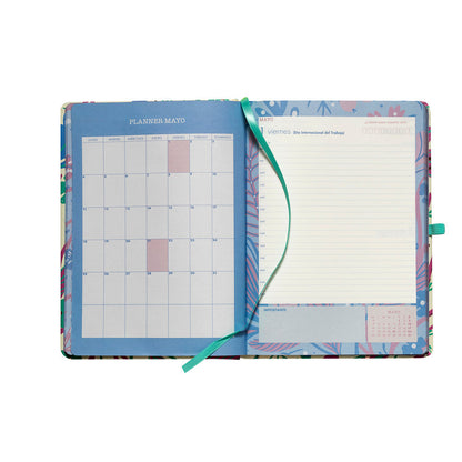 Pack Navidad: Agenda 2026 Tulipanes Artel + Pluma Tradio Cl