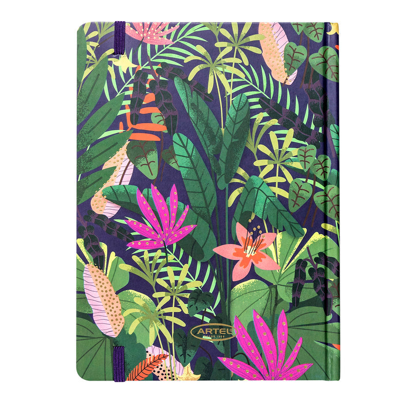 Agenda 2026 Artel Formato Día Por Página Diseño Jungla Tropical