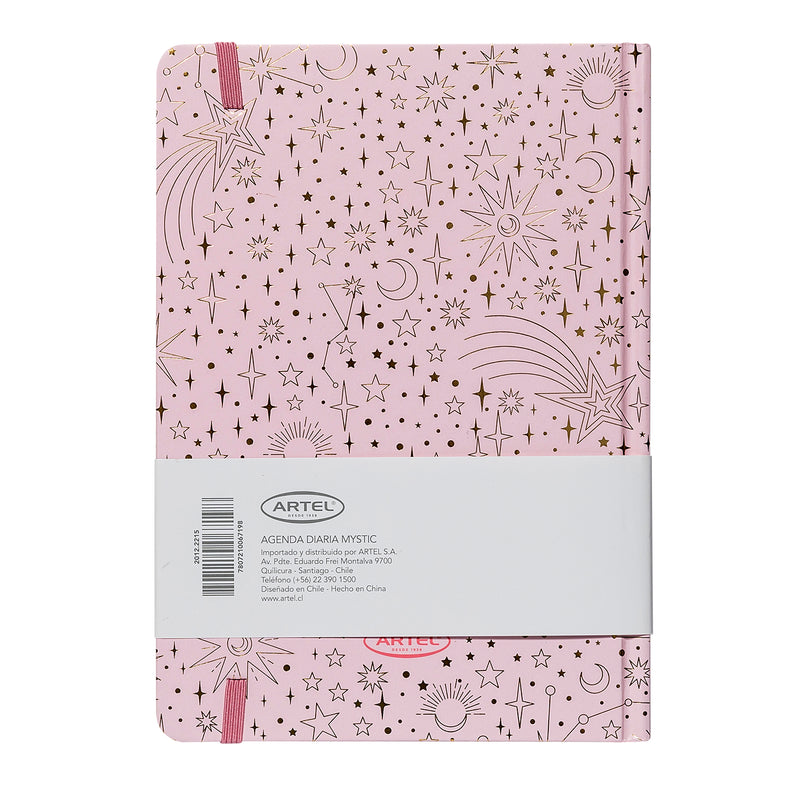 Agenda 2026 Artel Día Por Página Diseño Mystic