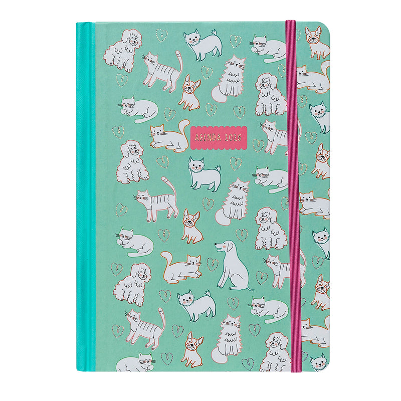 Agenda 2026 Artel Formato Día Por Página Diseño Pets