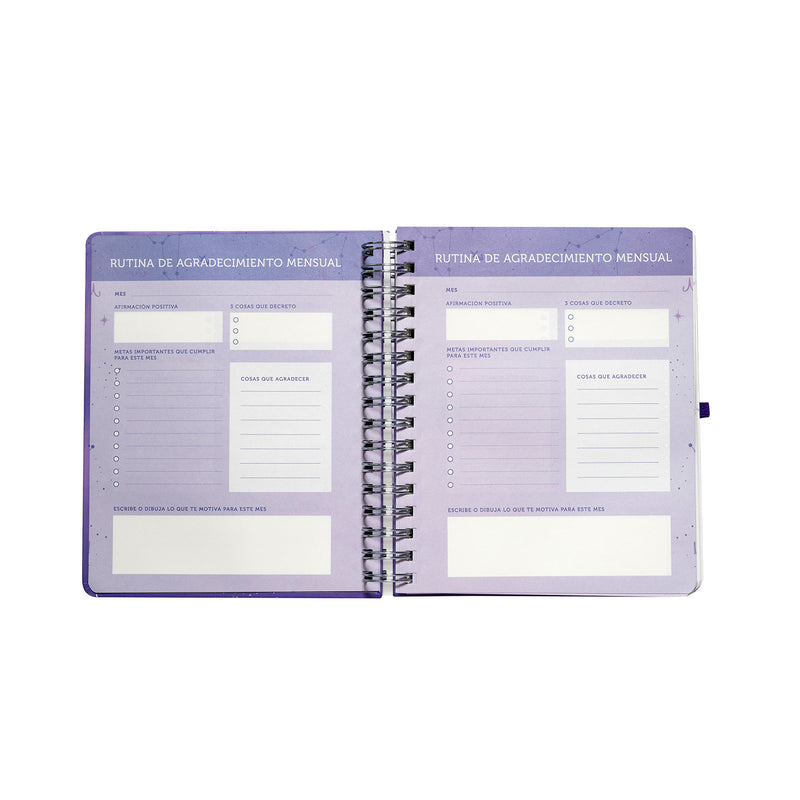 Agenda 2026 Artel Espiral Formato Día Por Página Diseño Astral