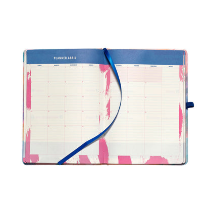 Agenda 2026 Artel Formato Semana A La Vista Diseño Blue&Rose