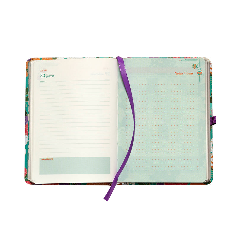 Agenda 2026 Artel Profesional Formato Día Por Página Diseño Bohemian