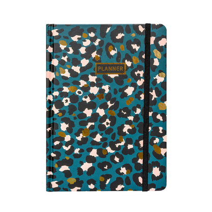 Planner 12 Meses Artel Empastado Diseño Panter Print