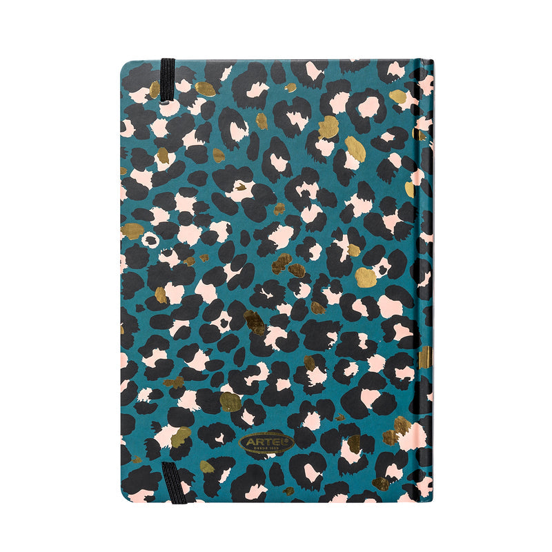 Planner 12 Meses Artel Empastado Diseño Panter Print
