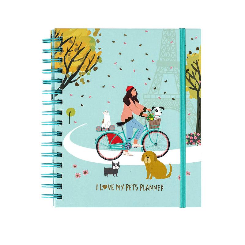Planner 12 Meses Artel Espiral Diseño My Pet Planner