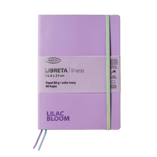 Libreta Lisa Artel A5 Pastel