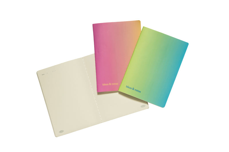 Set Libretas Artel A5 3 Unidades Pastel Degrade