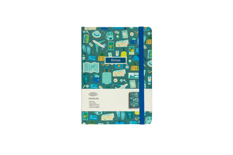 Libreta Artel A5 Diseño Travel