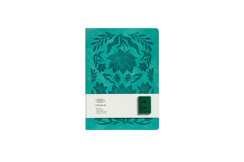 Libreta Artel A5 Flexible Diseño Gardenia