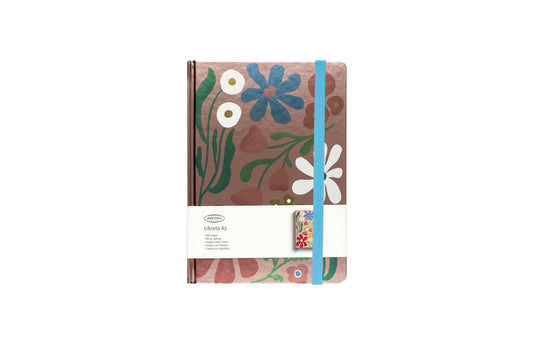 Libreta Artel A5 Diseño Flores