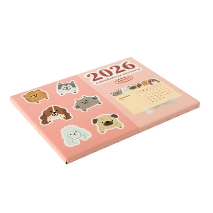 Calendario Escritorio Artel Diseño Tarjetas Pet