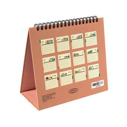 Calendario Escritorio Artel Diseño Ciudades