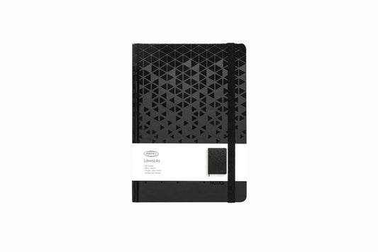 Libreta Artel A5 Black Diseño Triángulos