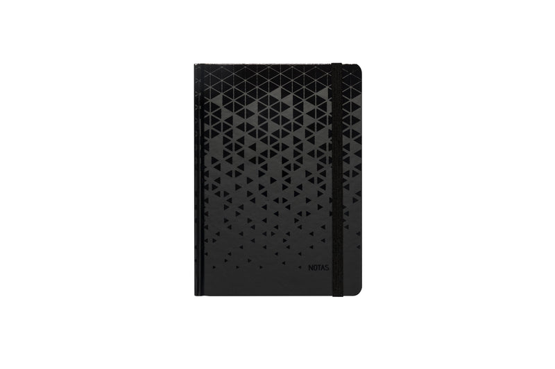 Libreta Artel A5 Black Diseño Triángulos