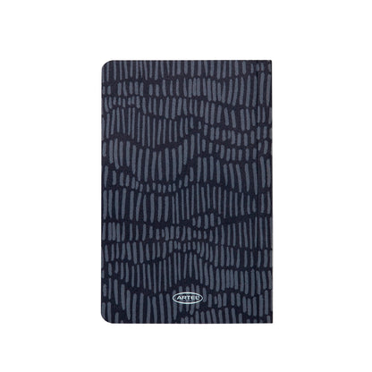 Libreta A6 PP textura azul