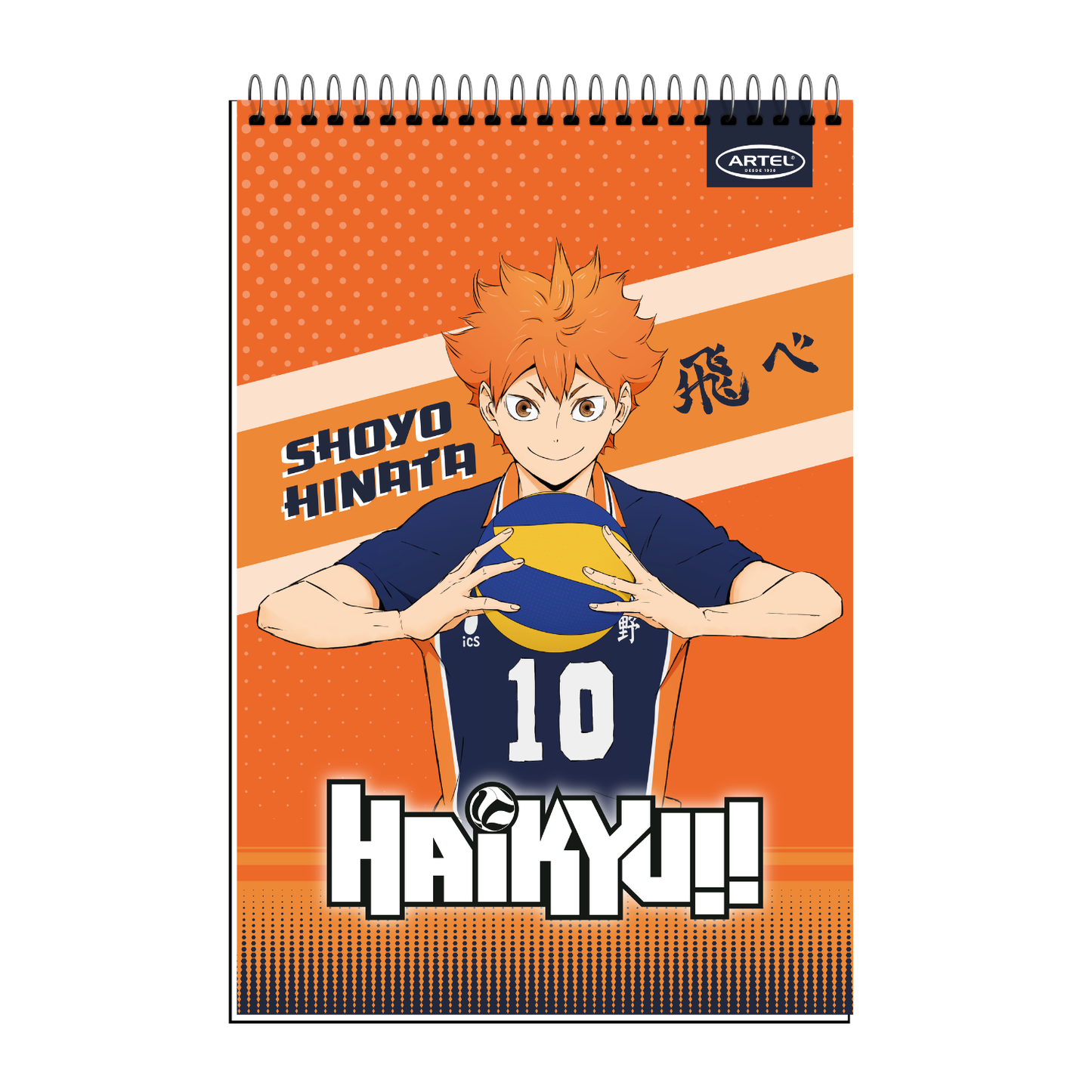 Croquera Artel 21X32 Haikyuu 80 Hojas