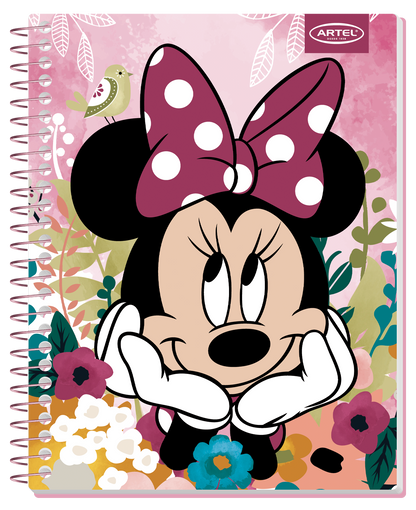Cuaderno Especial Artel 150 Hojas Minnie Flower