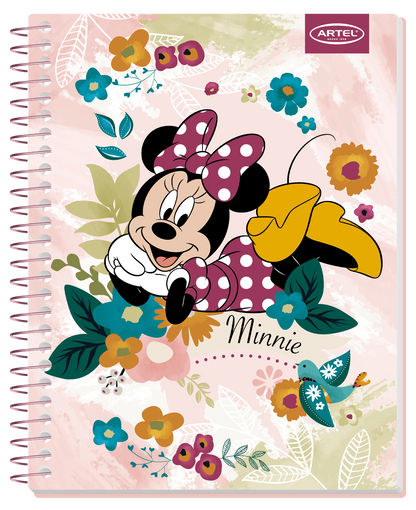 Cuaderno Especial Artel 150 Hojas Minnie Flower