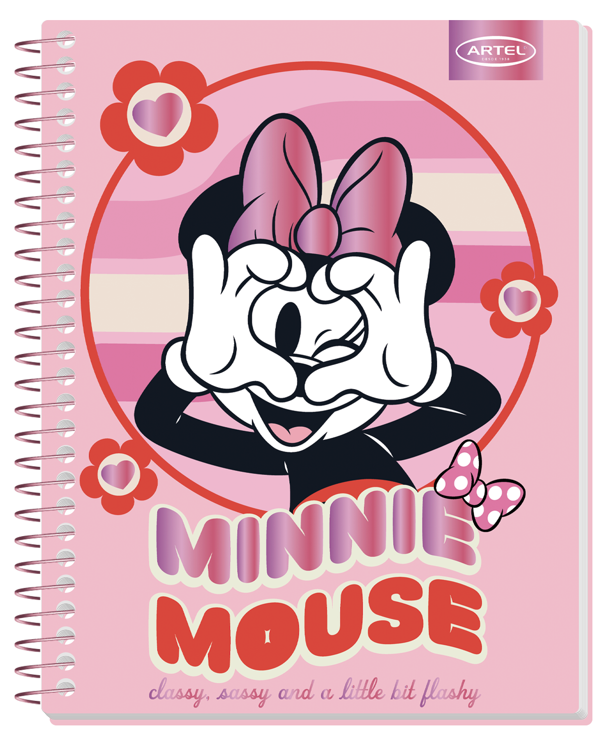 Cuaderno Especial Artel 150 Hojas 7Mm Minnie Pink