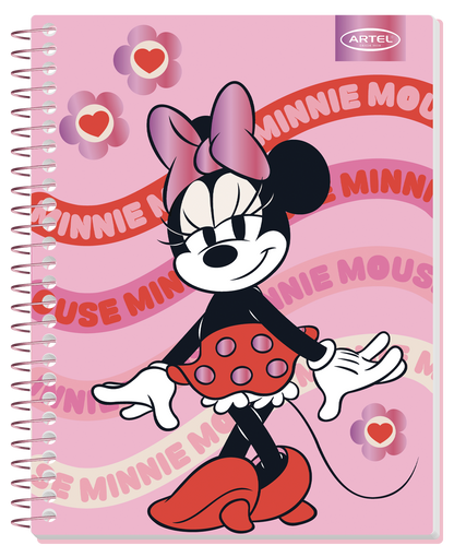 Cuaderno Especial Artel 150 Hojas 7Mm Minnie Pink