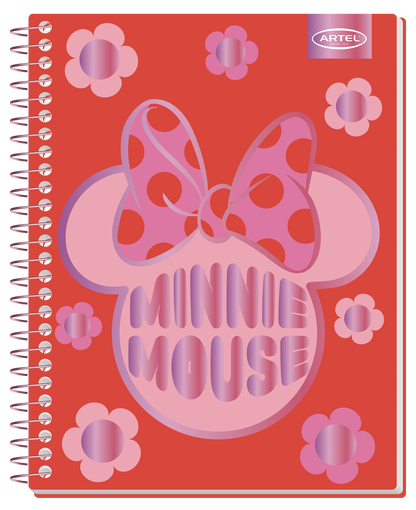 Cuaderno Especial Artel 150 Hojas 7Mm Minnie Pink