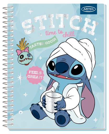 Cuaderno Especial Artel 150 Hojas Stitch Happy