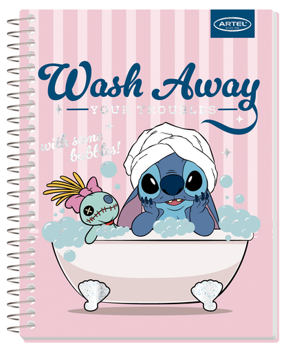 Cuaderno Especial Artel 150 Hojas Stitch Happy