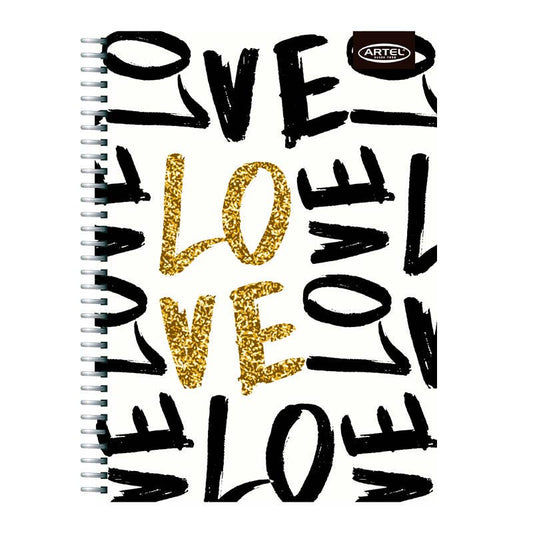 Cuaderno Especial Golden&Black 150 hojas Artel