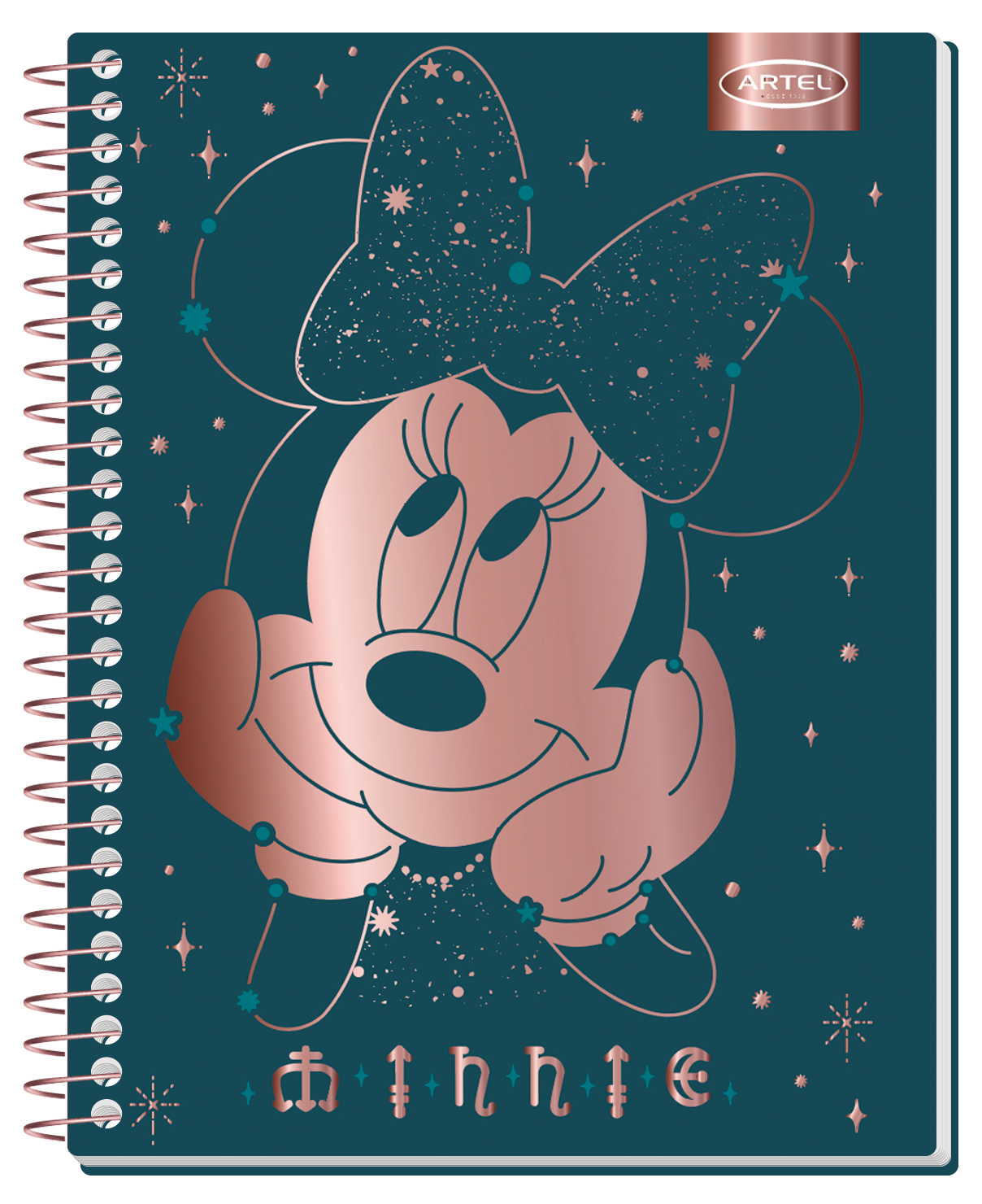 Cuaderno Especial Artel 150 Hojas 7Mm Minnie Astral