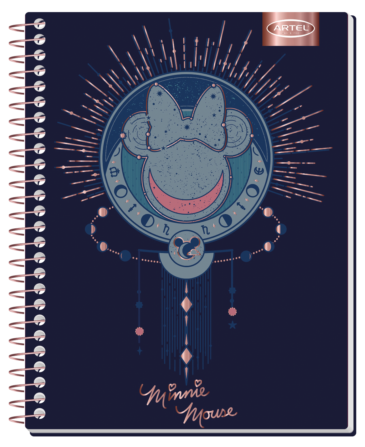 Cuaderno Especial Artel 150 Hojas 7Mm Minnie Astral
