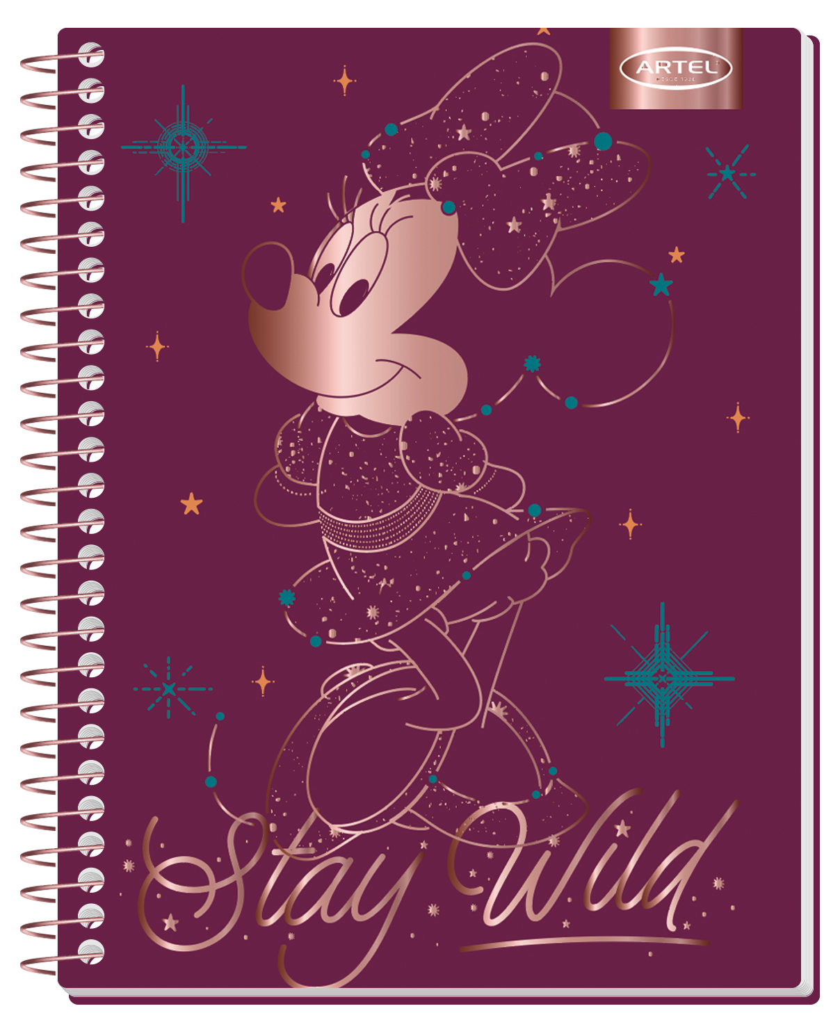 Cuaderno Especial Artel 150 Hojas 7Mm Minnie Astral